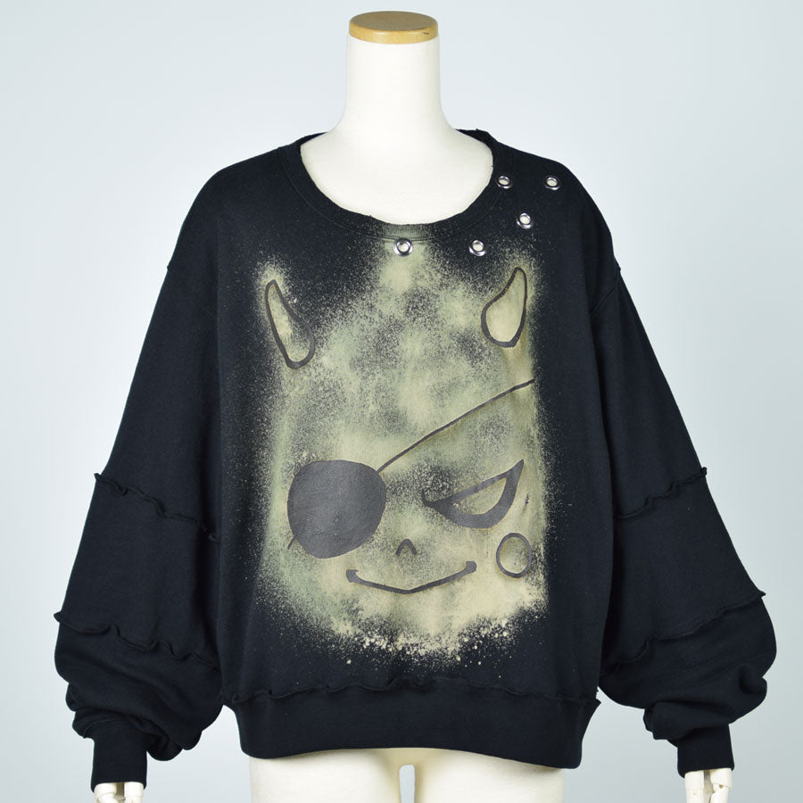 CUPID DEVIL BLEACH SWEATSHIRT