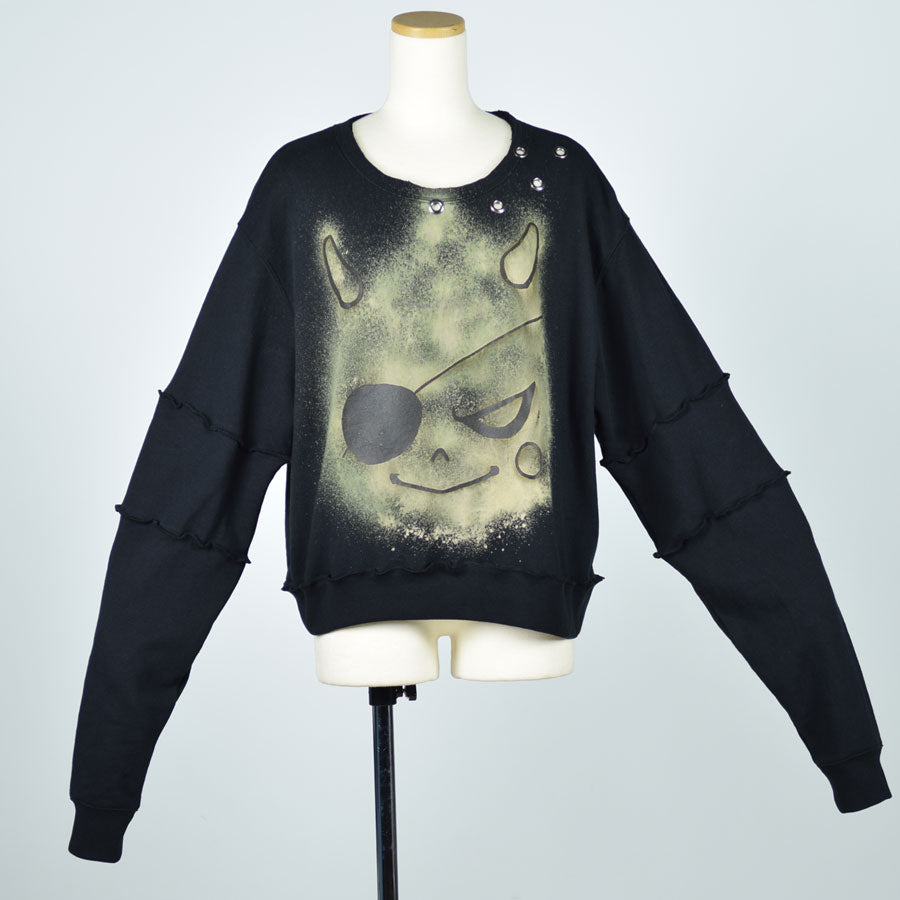 CUPID DEVIL BLEACH SWEATSHIRT