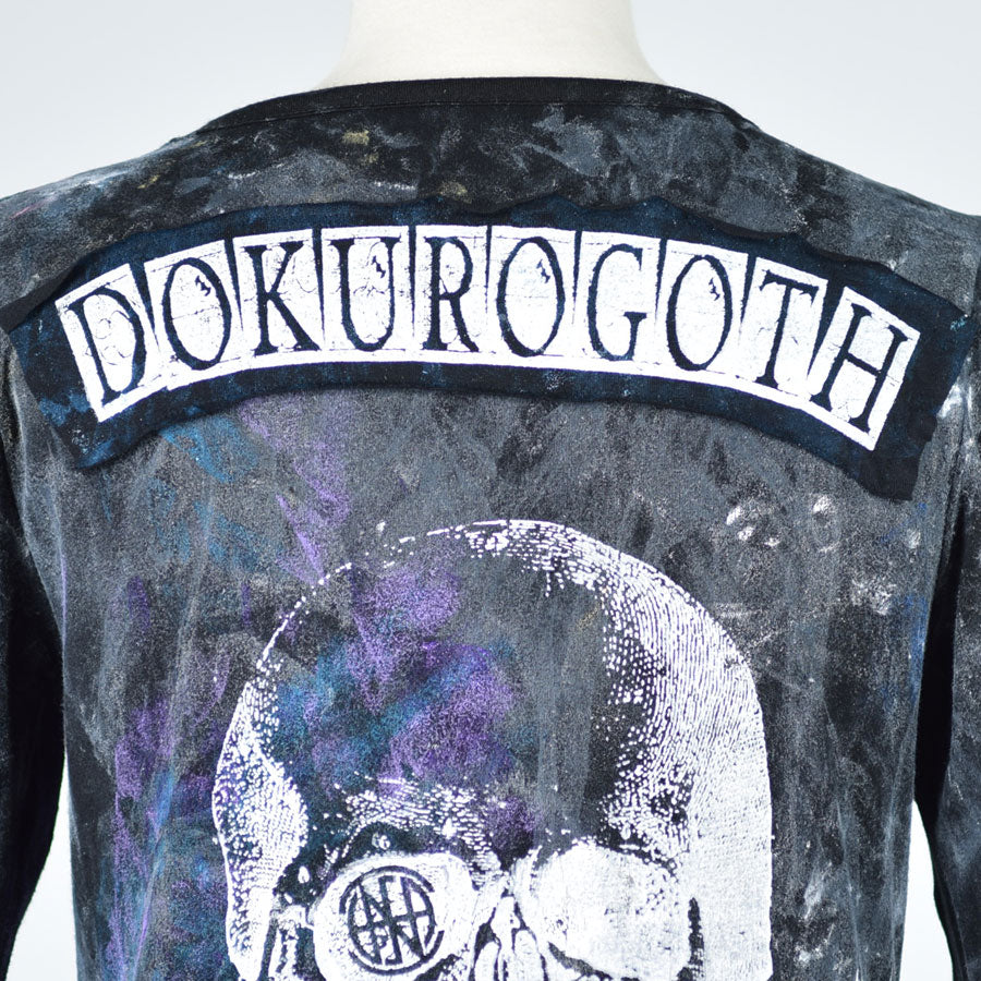 Slash paint skull t-sh
