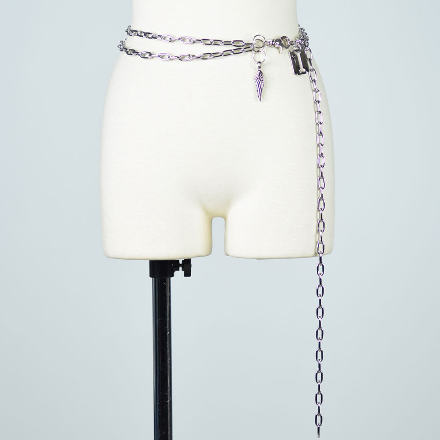Wing charm Chain belt