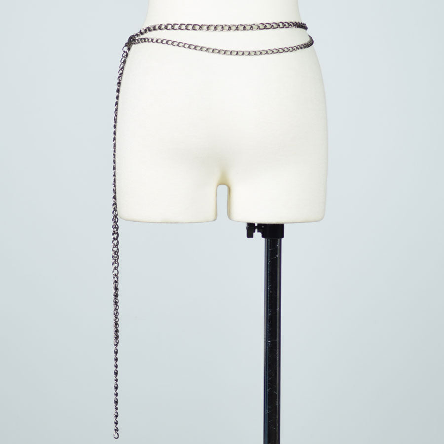 Metal cloth Chain belt