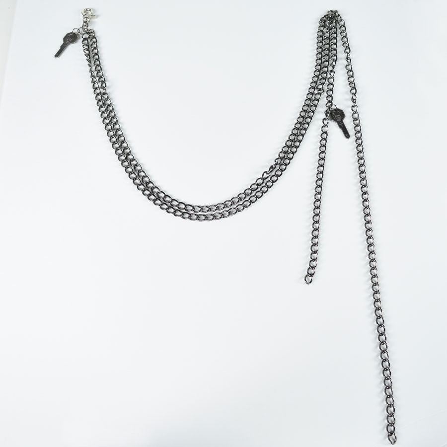 Key double Chain belt