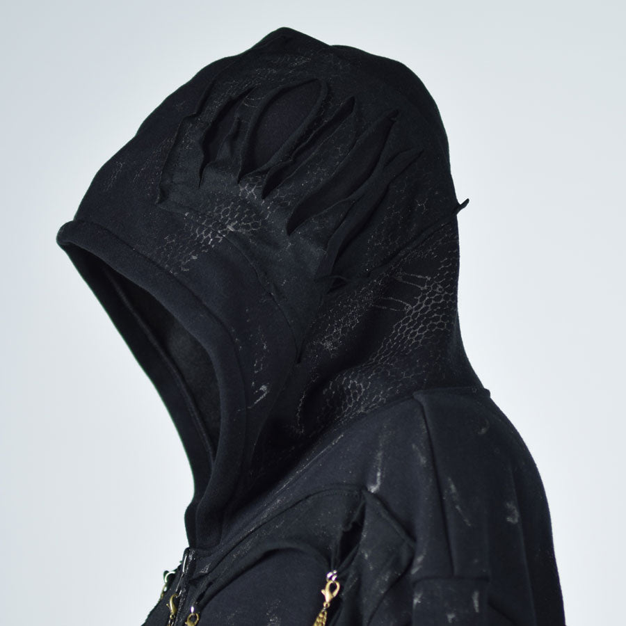 Snake damage hoodie