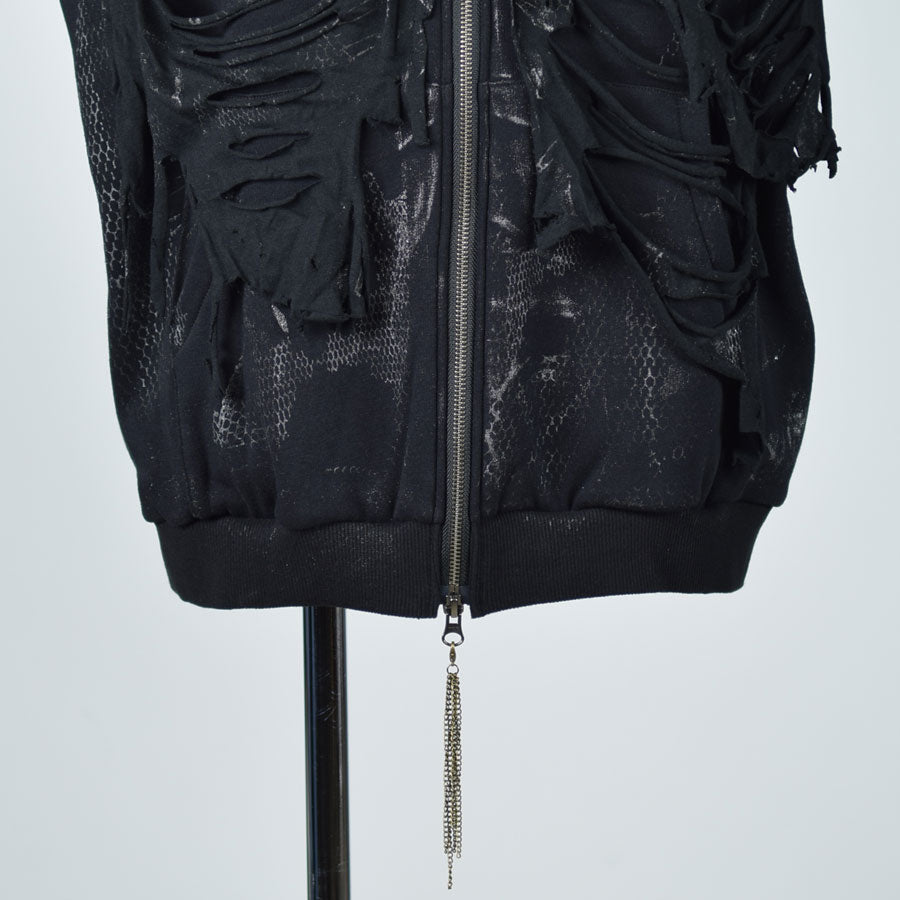 Snake damage hoodie