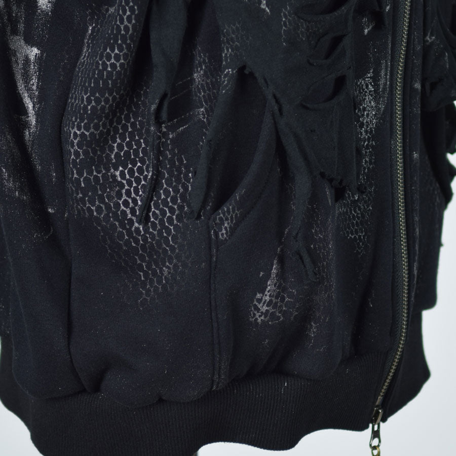 Snake damage hoodie
