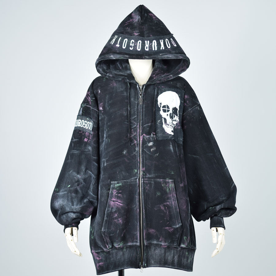 DOKUROGOTH ZIPPER HOODIE No.002