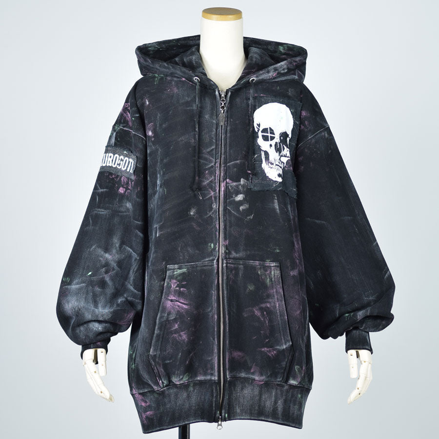 DOKUROGOTH ZIPPER HOODIE No.002