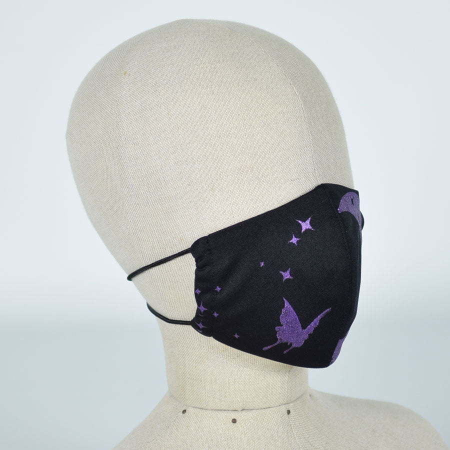 Moon and butterfly mask wear / M