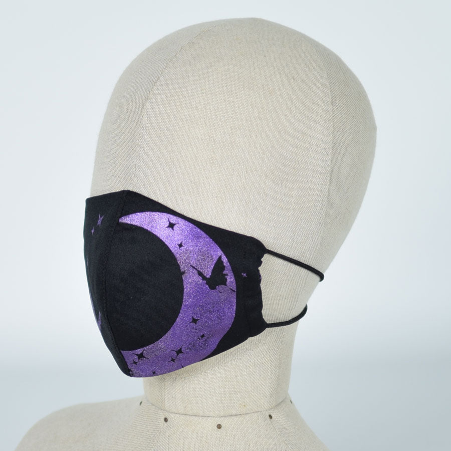 Moon and butterfly mask wear / M