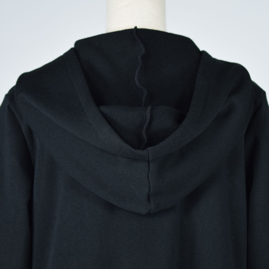 Asymmetric Long Hoodie / M