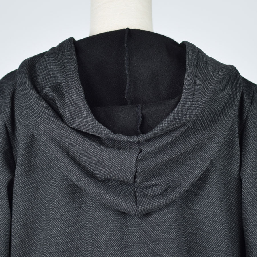 Asymmetric Long Hoodie / M