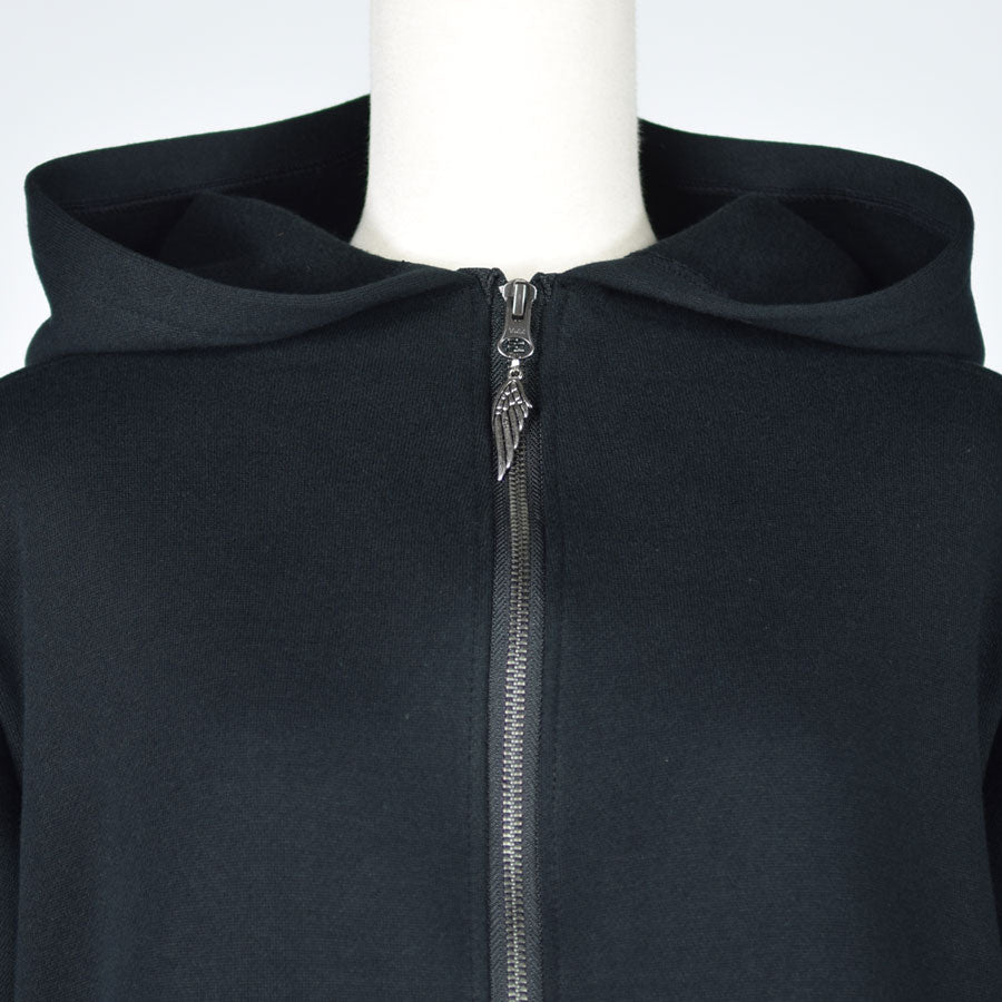 Swallow Tail Drape Hoodie