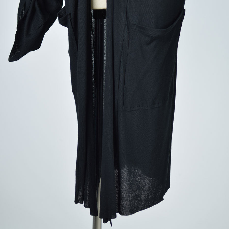 Black soft cardigan