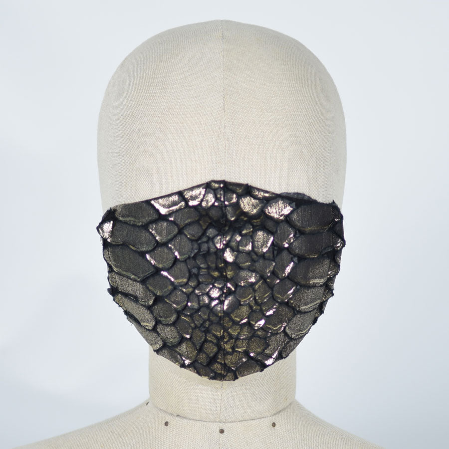 Gold Dragon Leather Mask Wear (2サイズ)