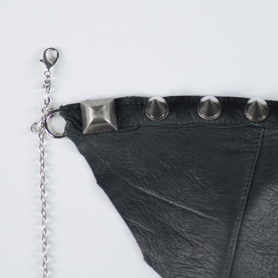 Studded Leather Mask Cover