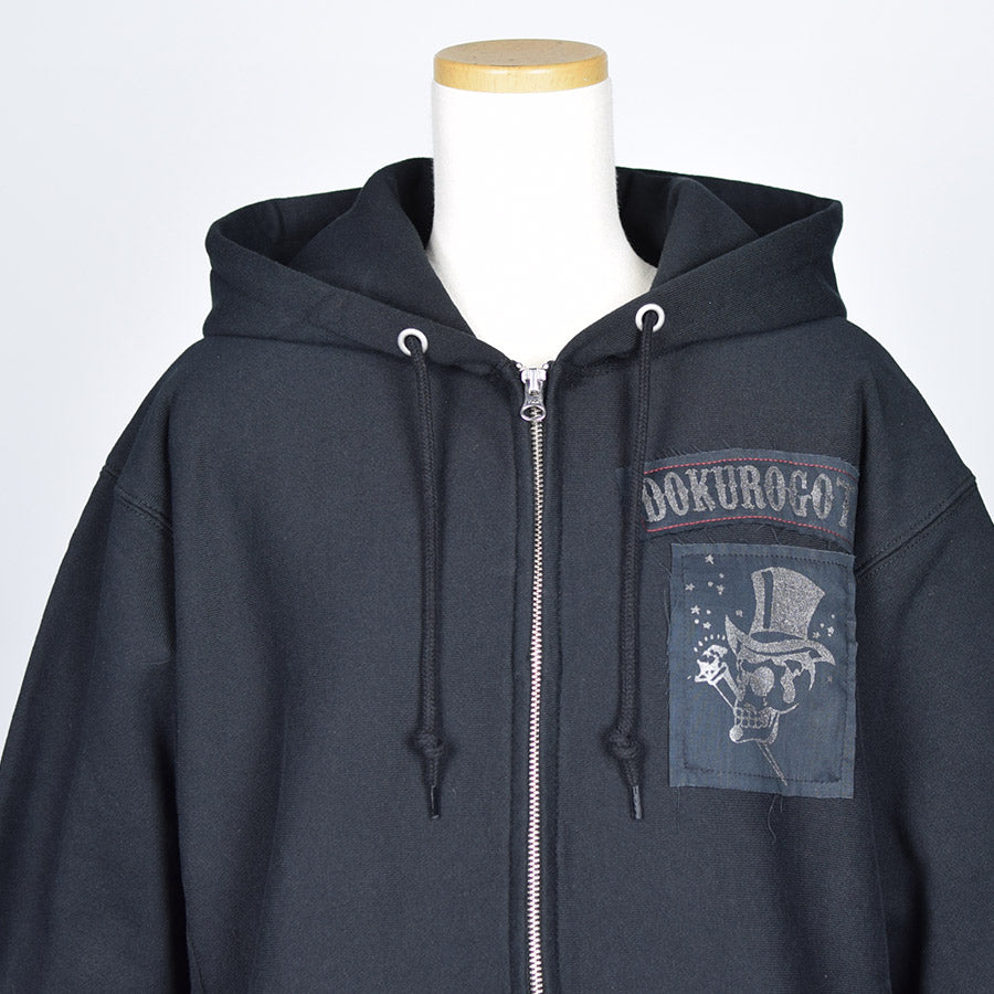 DOKUROGOTH ZIPPER HOODIE No.003 (3サイズ)