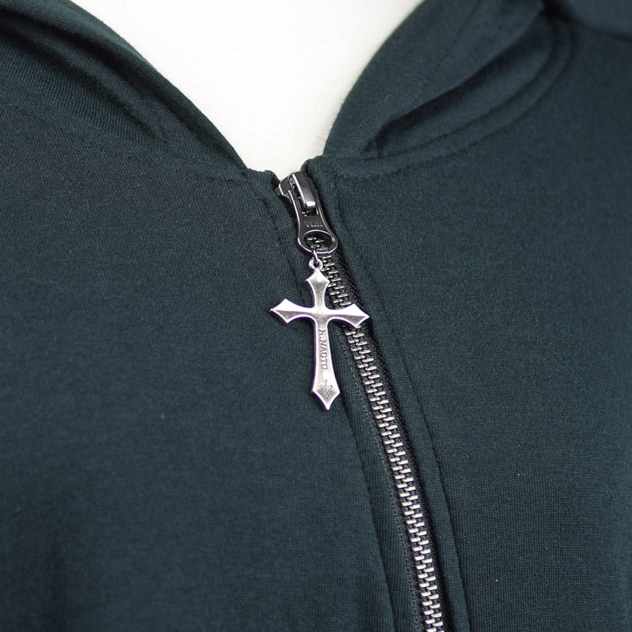 Angel Wing Asymmetric Long Hoodie