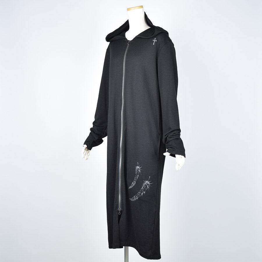 Angel Wing Long hoodie