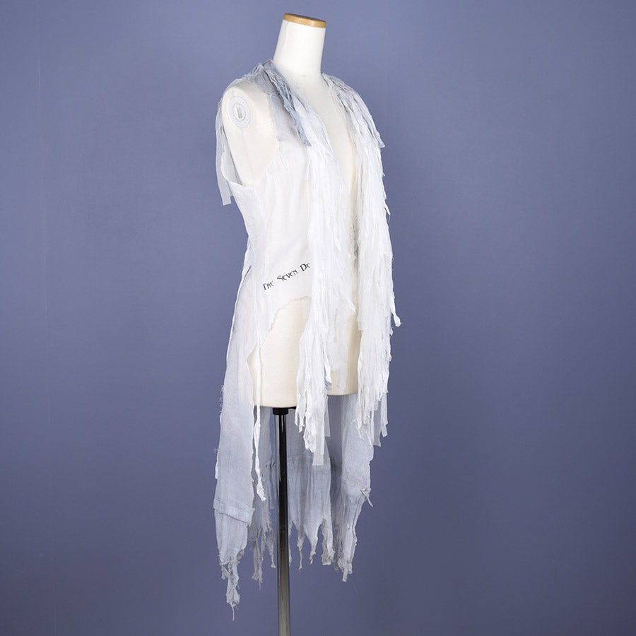 Gauze Fringe Vest