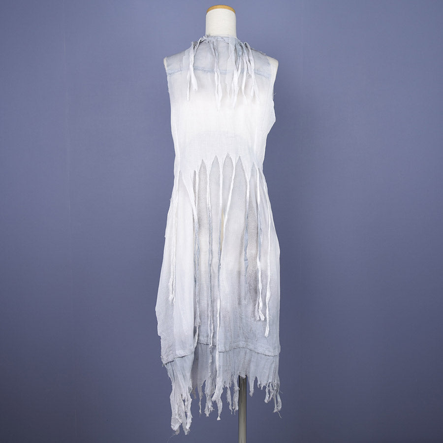 Gauze Fringe Vest