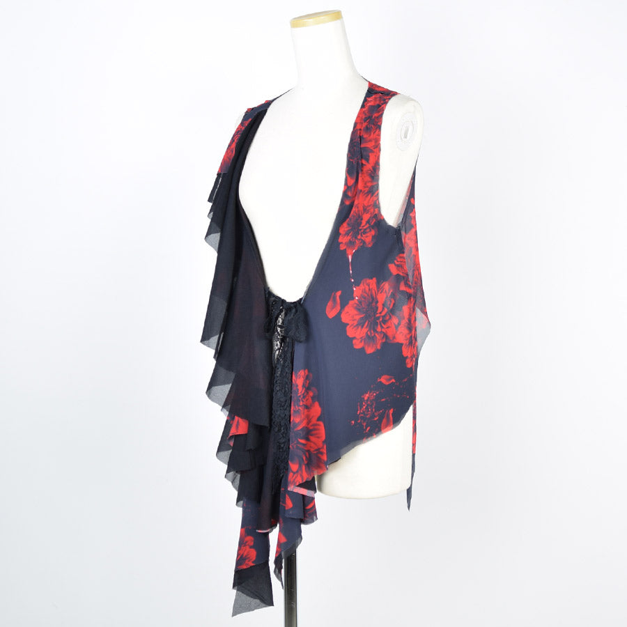 Blood Dahlia Raffle Gilet