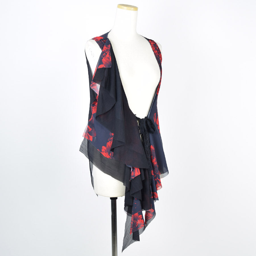 Blood Dahlia Raffle Gilet