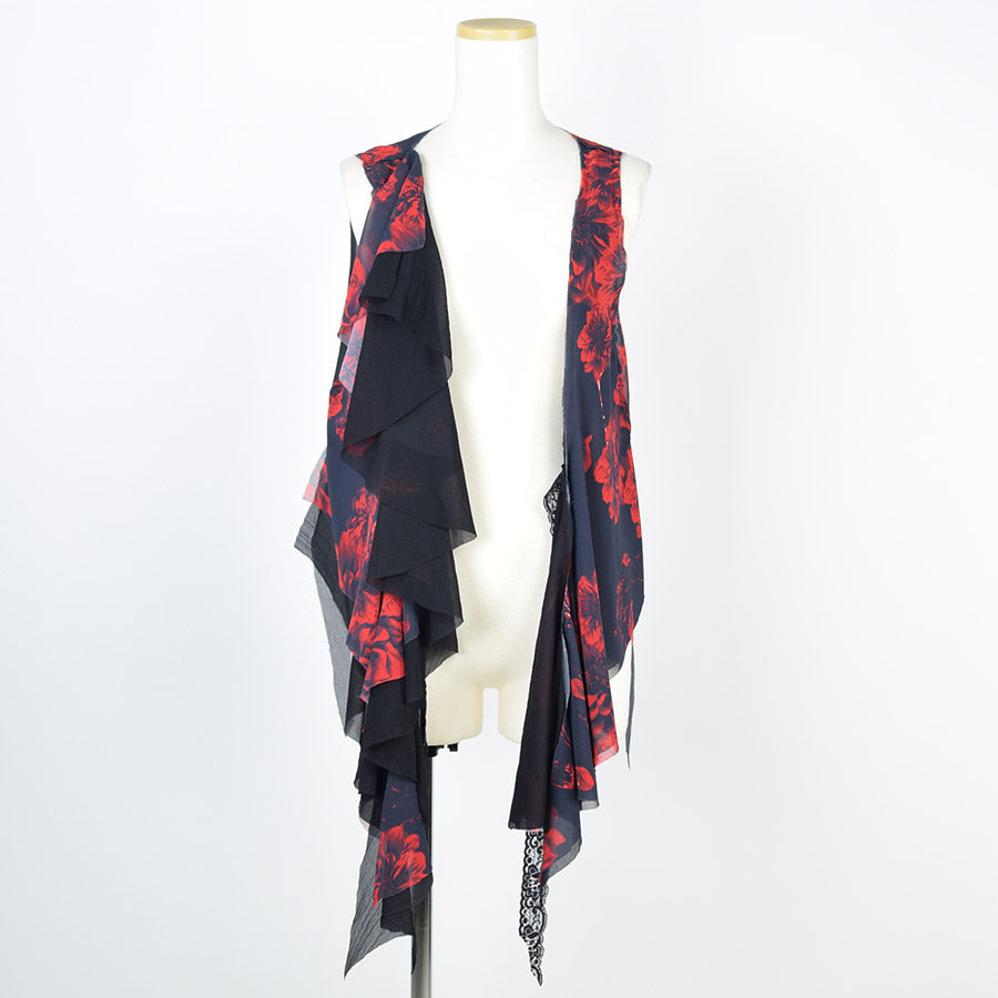 Blood Dahlia Raffle Gilet