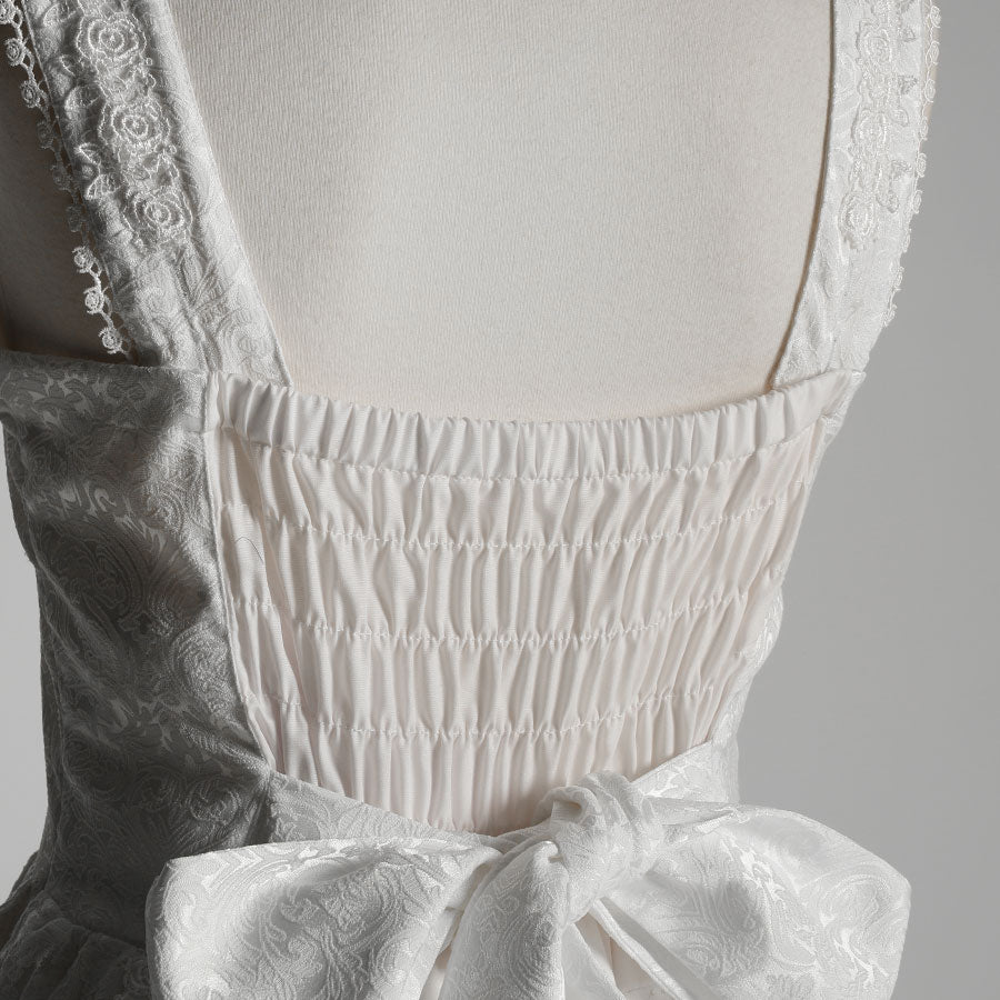 White Rose Bird Cage Dress (2sizes)