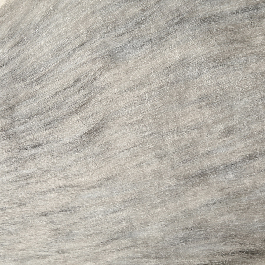 Monster silver eco-fur muffler