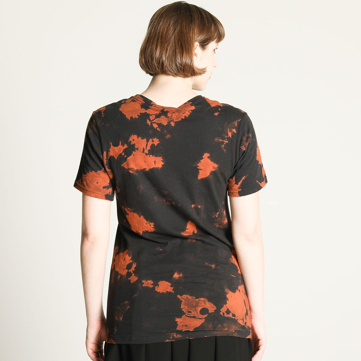 漂白v-neck t-sh