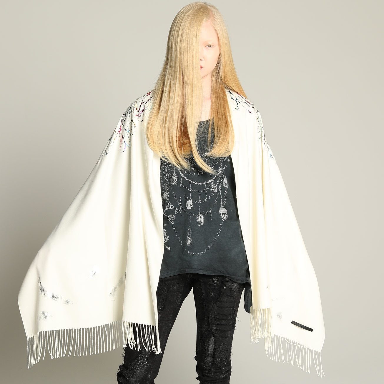 Angel wing Rainbow Stole