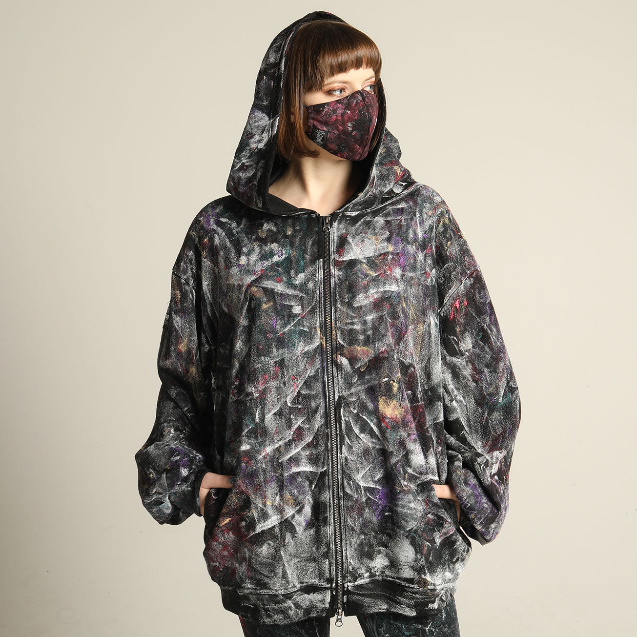 Art paint hoodie