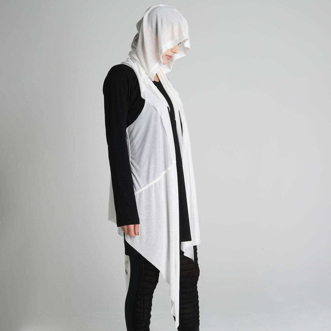 Angel Wings Mesh Hoody Gilet