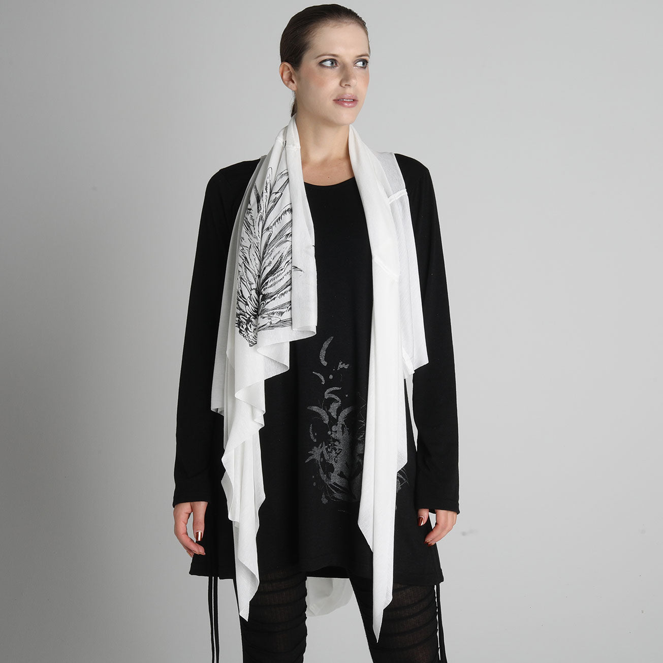 Angel Wings Mesh Hoody Gilet