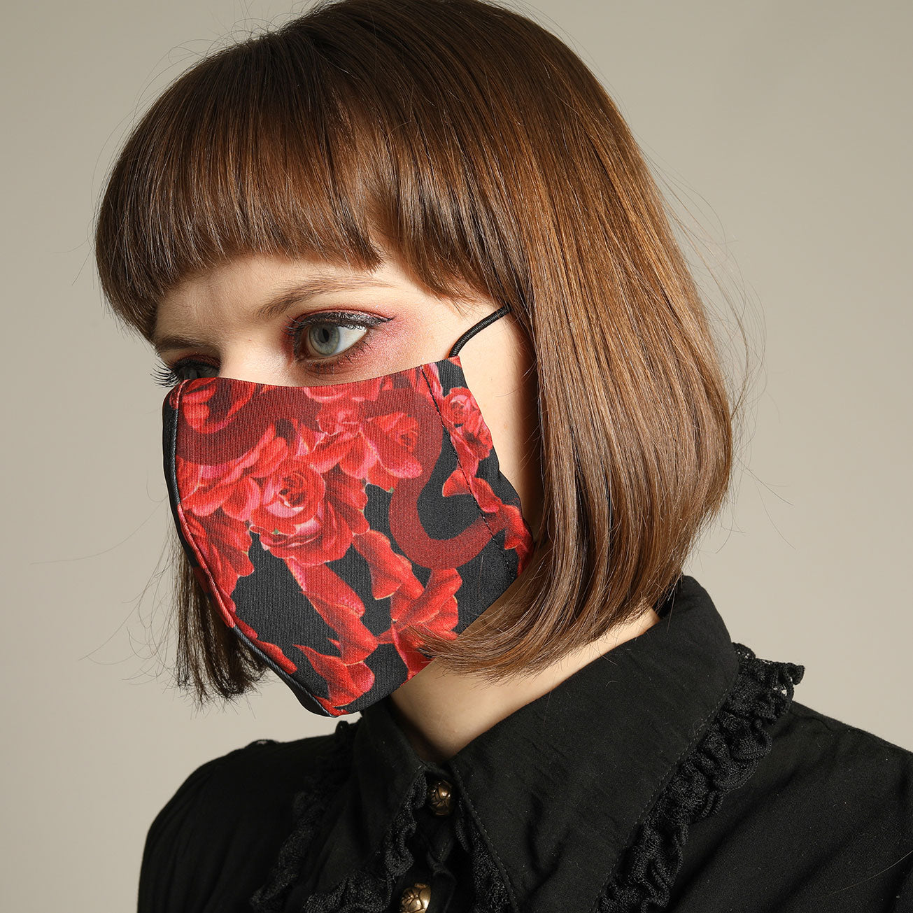 Blood Rose Mask Wear / M