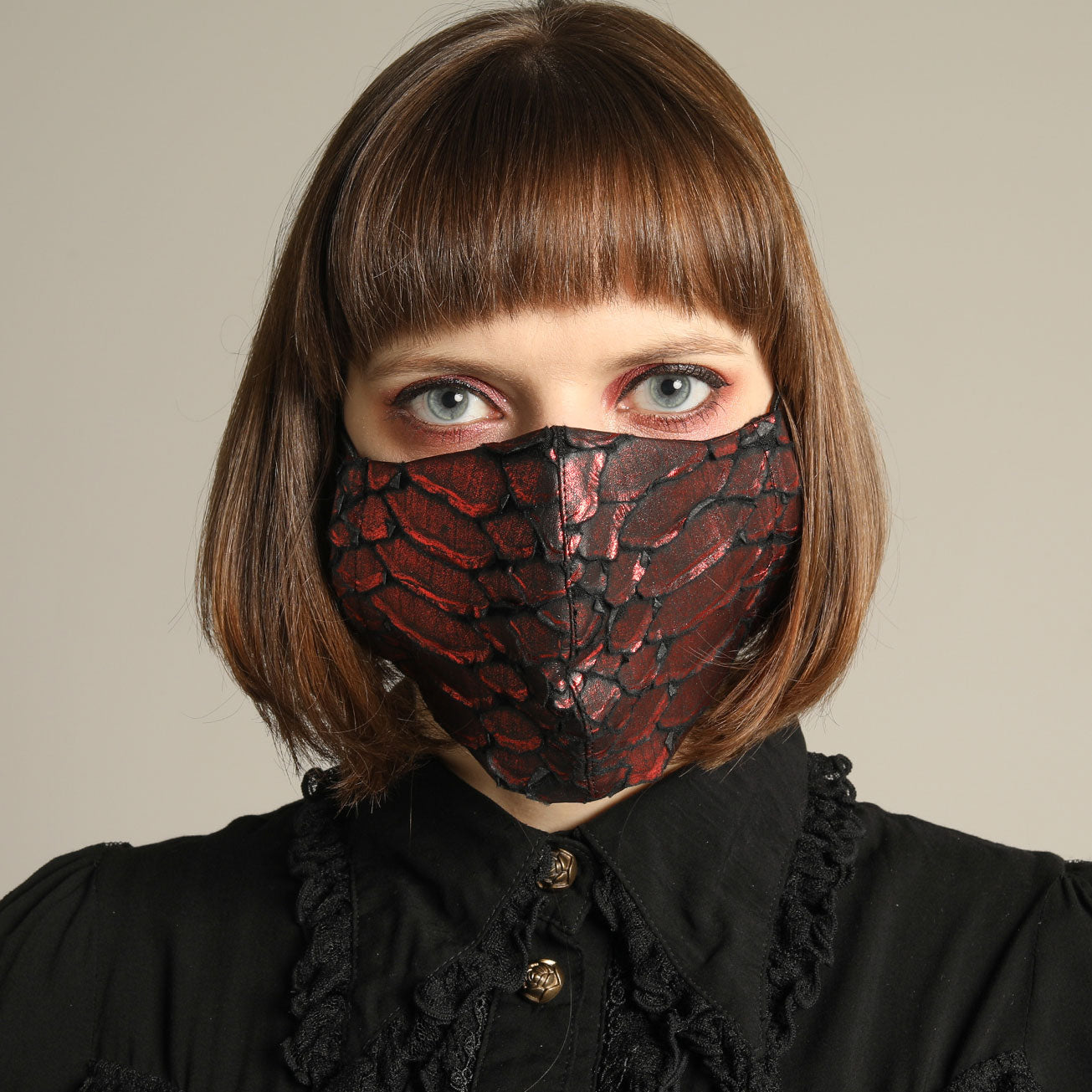 Red Dragon Leather Mask Wear (2サイズ)