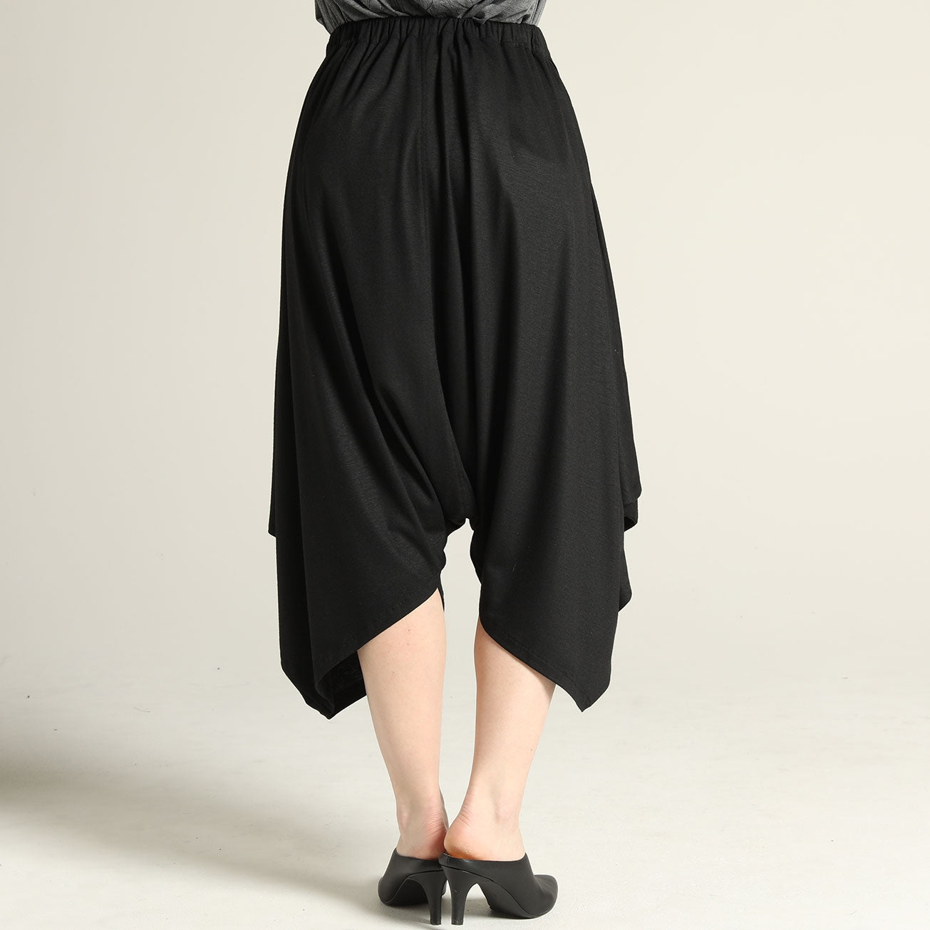 Angel Wings Drape Saruel Pants