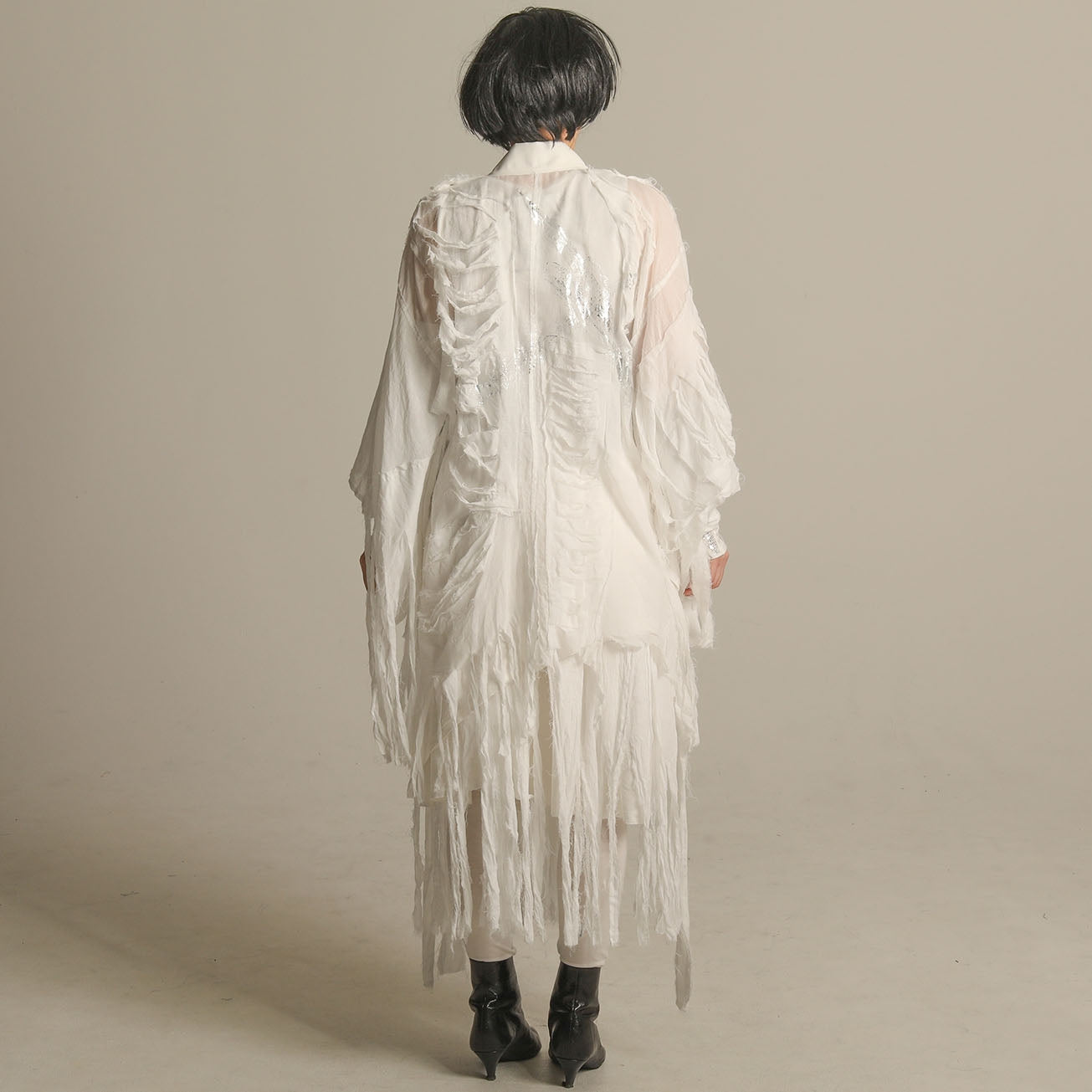 White Damage Yukata