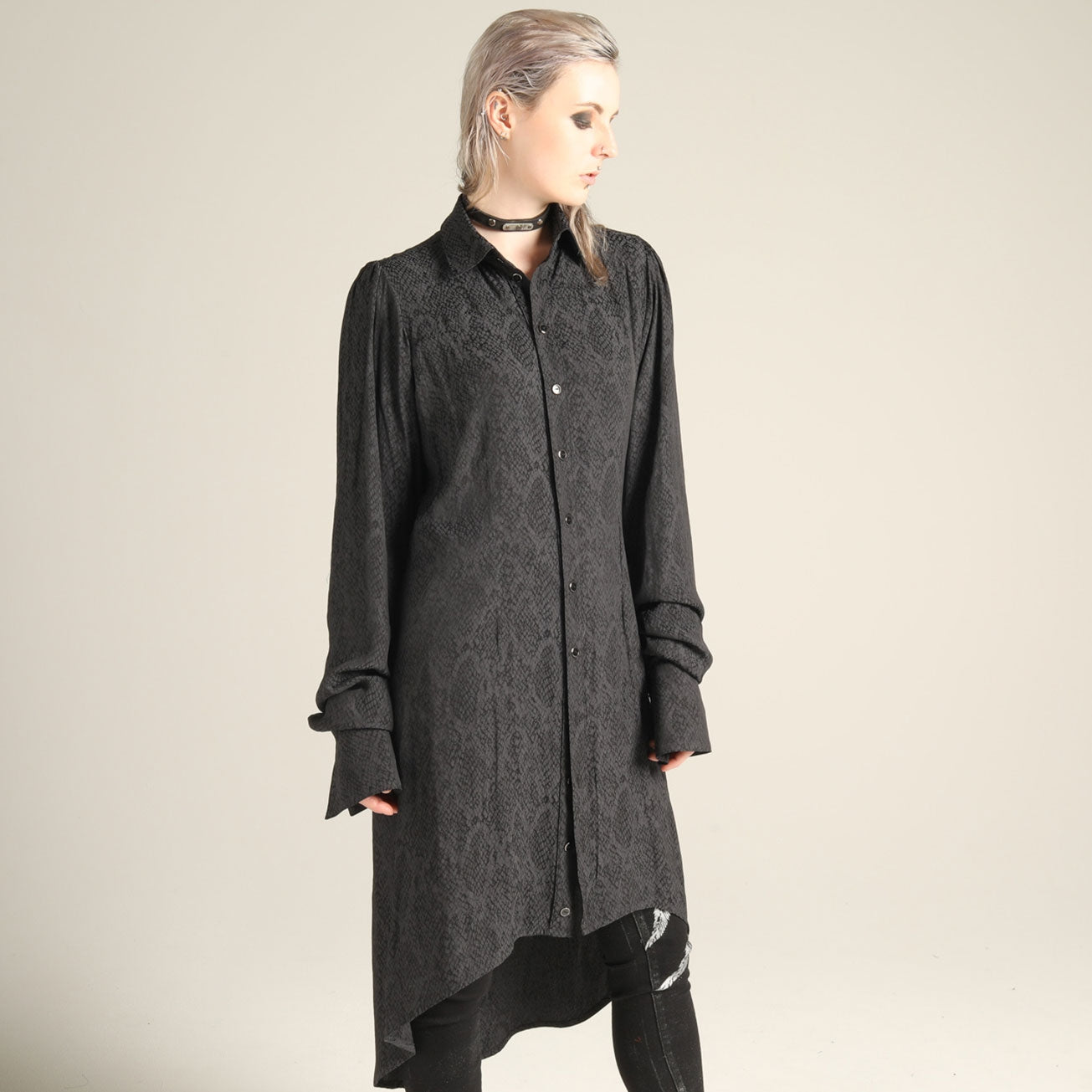 Snake Long Blouse