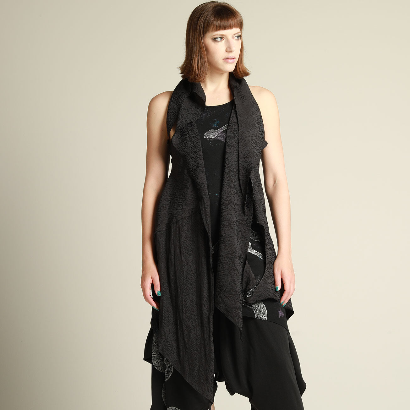 Snake Skin Gilet