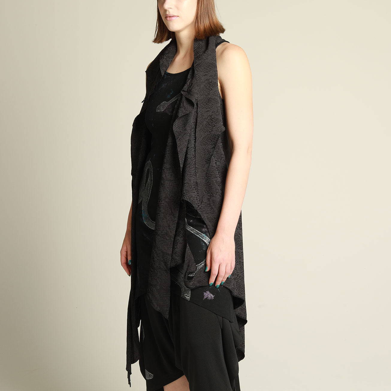 Snake Skin Gilet