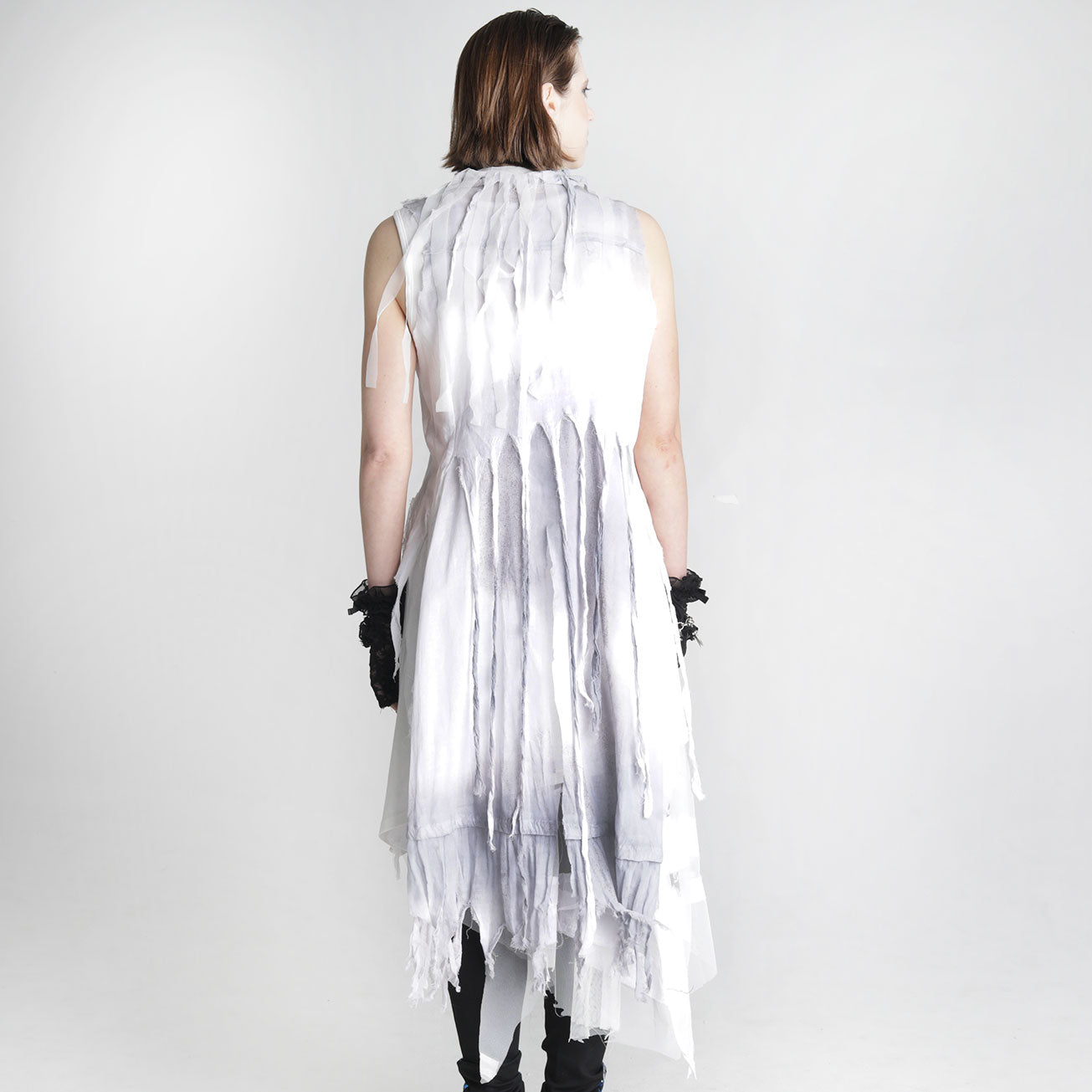 Gauze Fringe Vest