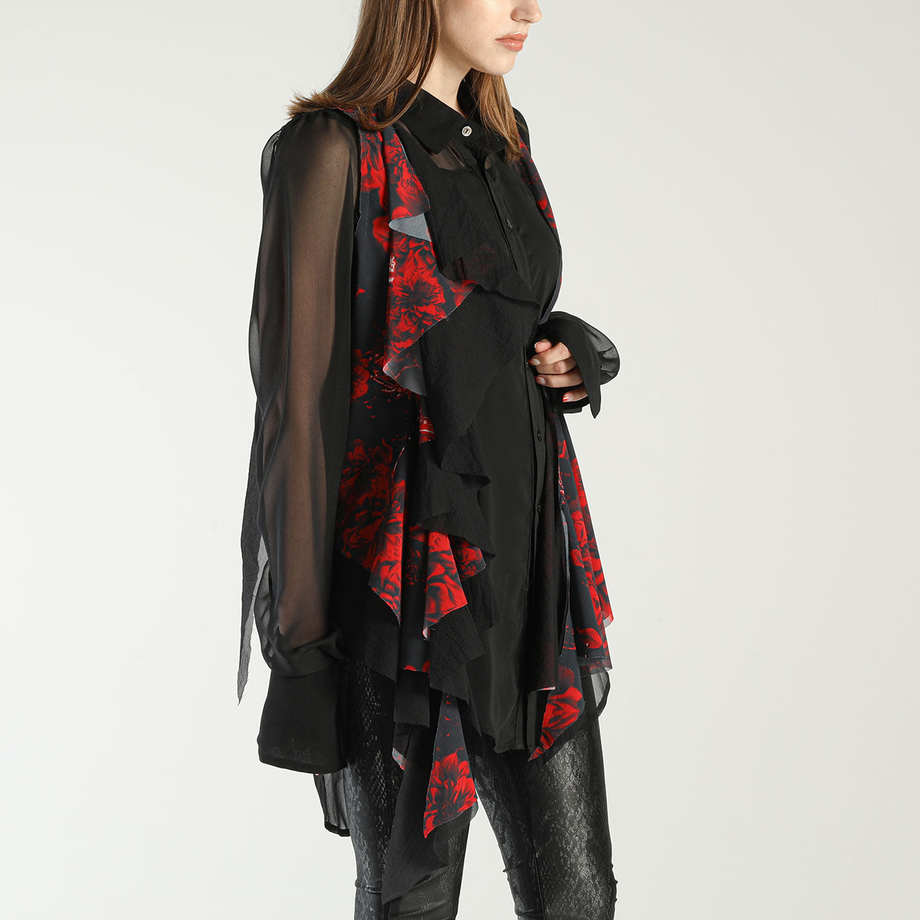 Blood Dahlia Raffle Gilet