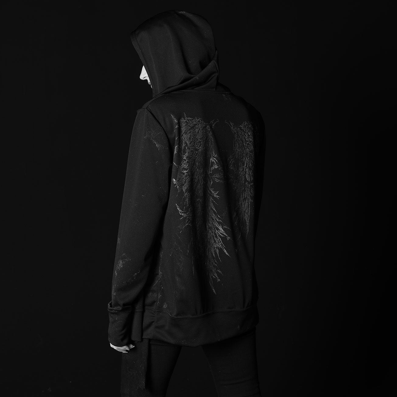 Devil's Wings Sleeve Hoodie
