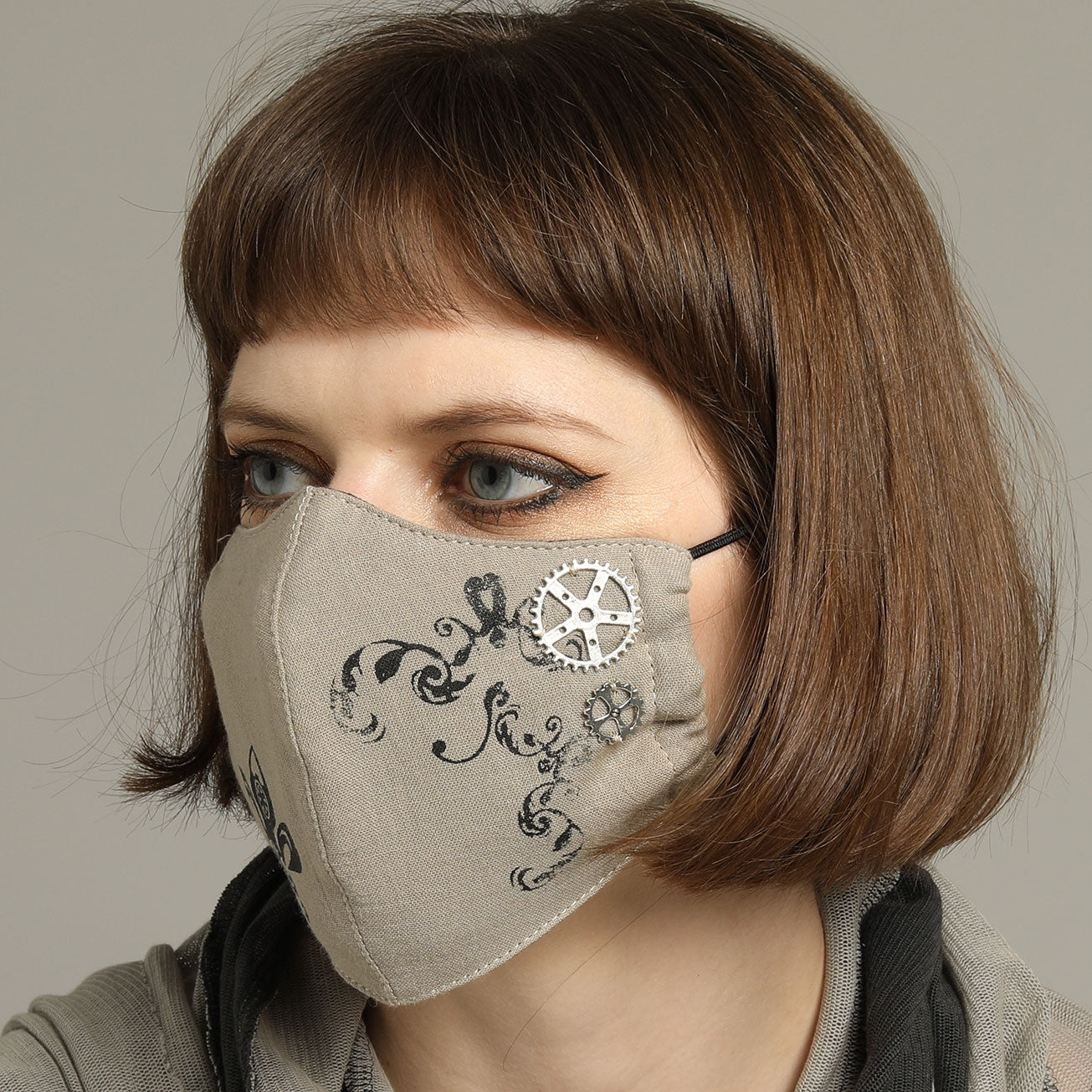 Steampunk Emblem MASK WEAR / M