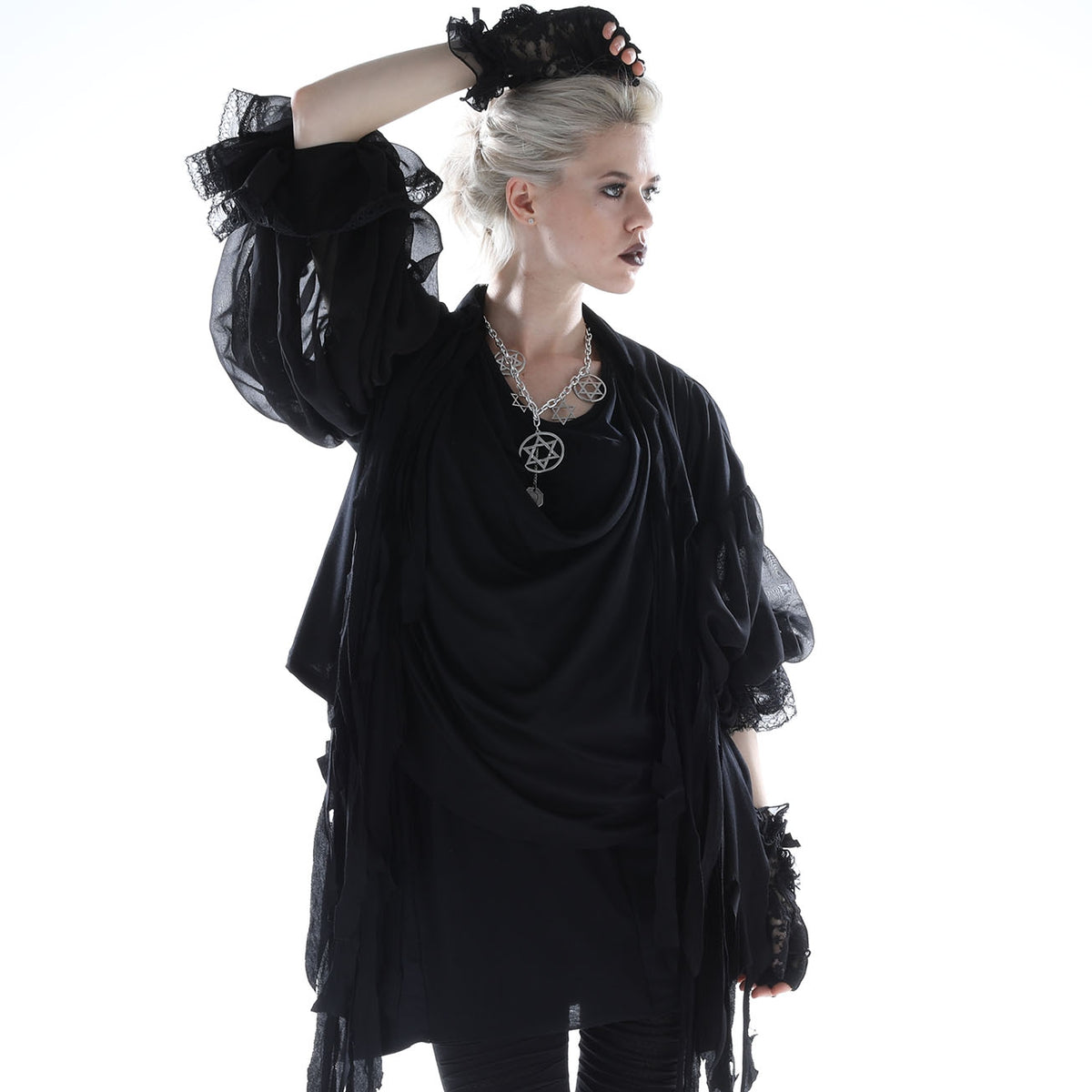 Lucifer Wings short TOPS