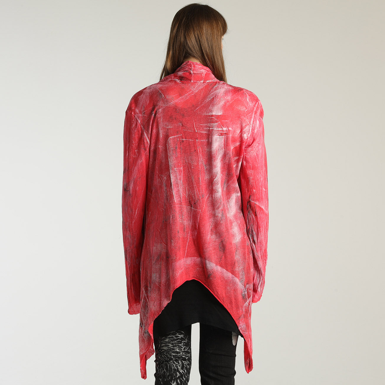 Crash drape cardigan