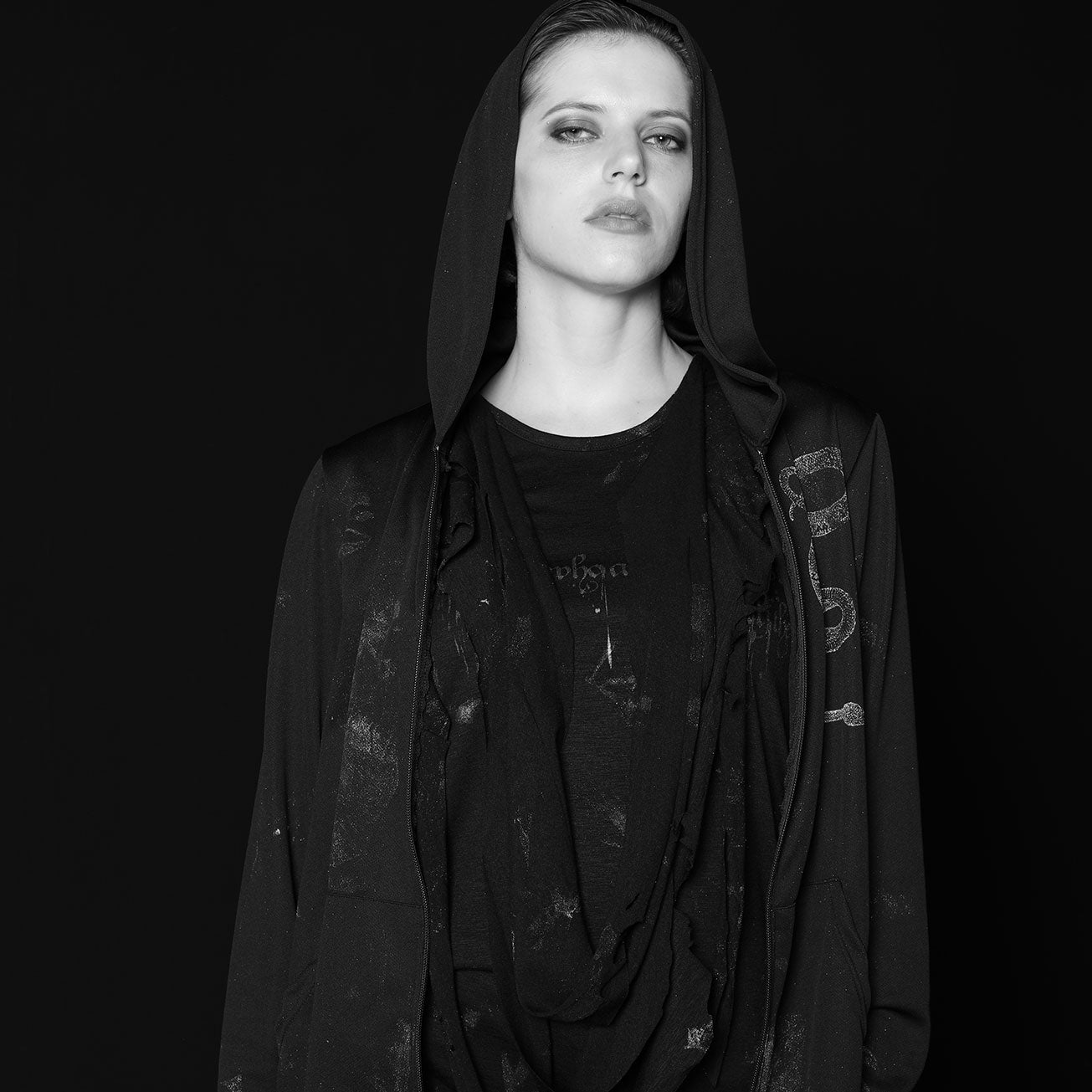 Devil's Wings Sleeve Hoodie