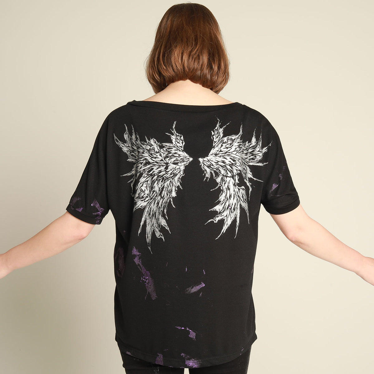 Devil's wing Dolman sleeve TOPS