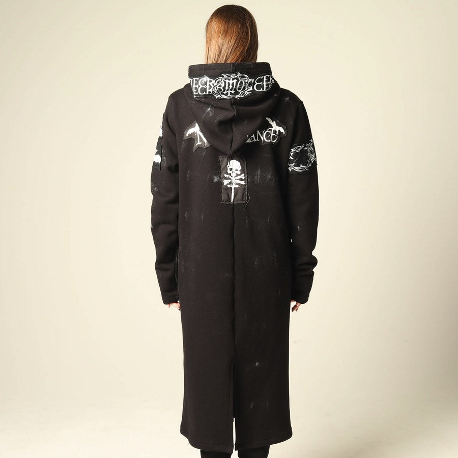 Crash Patch Long Hoodie